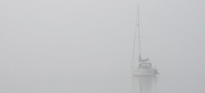 Anchor out for safety if visibility is a problem &copy;  SW